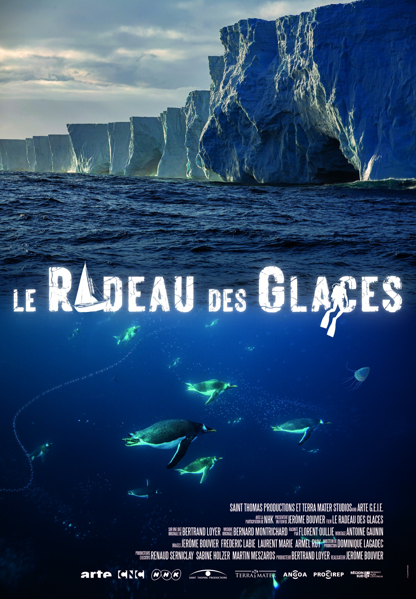 Le radeau des glaces Film reportage animalier Fréderic Labie