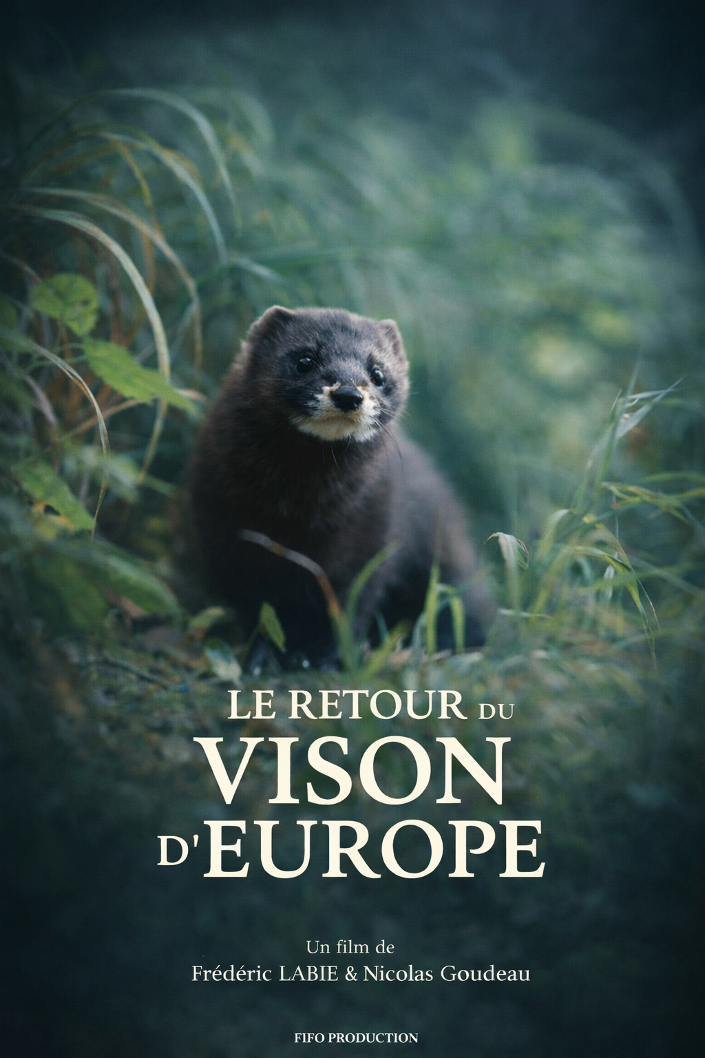 Le retour du Vison d'europe Frédéric Labie, Film reportage animalier